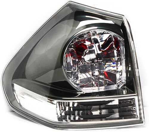 Miniatura 2 de Para 2004 2005 2006Lexus RX330/2007 2008 2009Lexus RX350 luces traseras ensamblaje, luz de freno lateral del conductor, lente roja, luces traseras