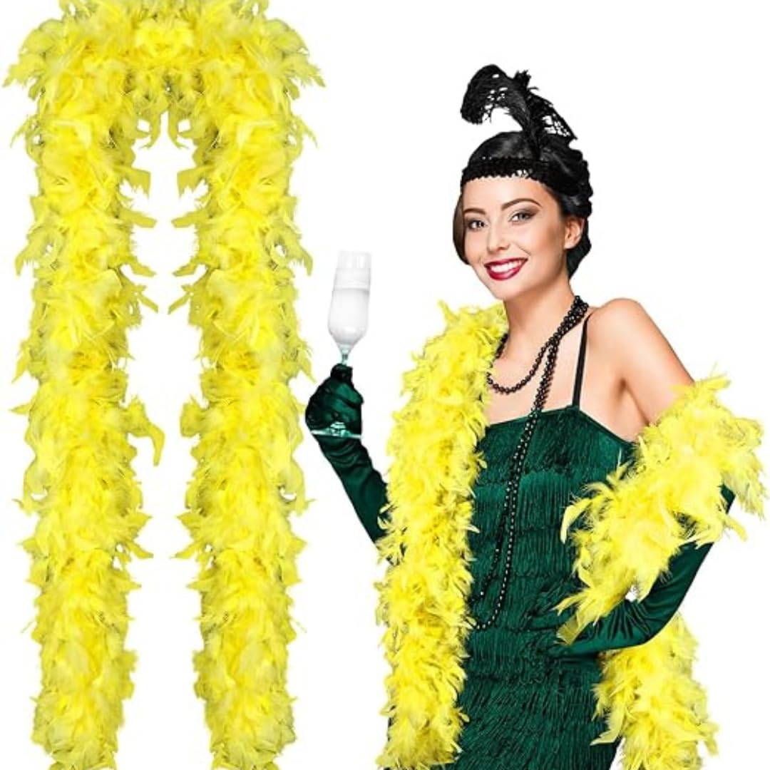Feather Boa (Yellow), for Kid