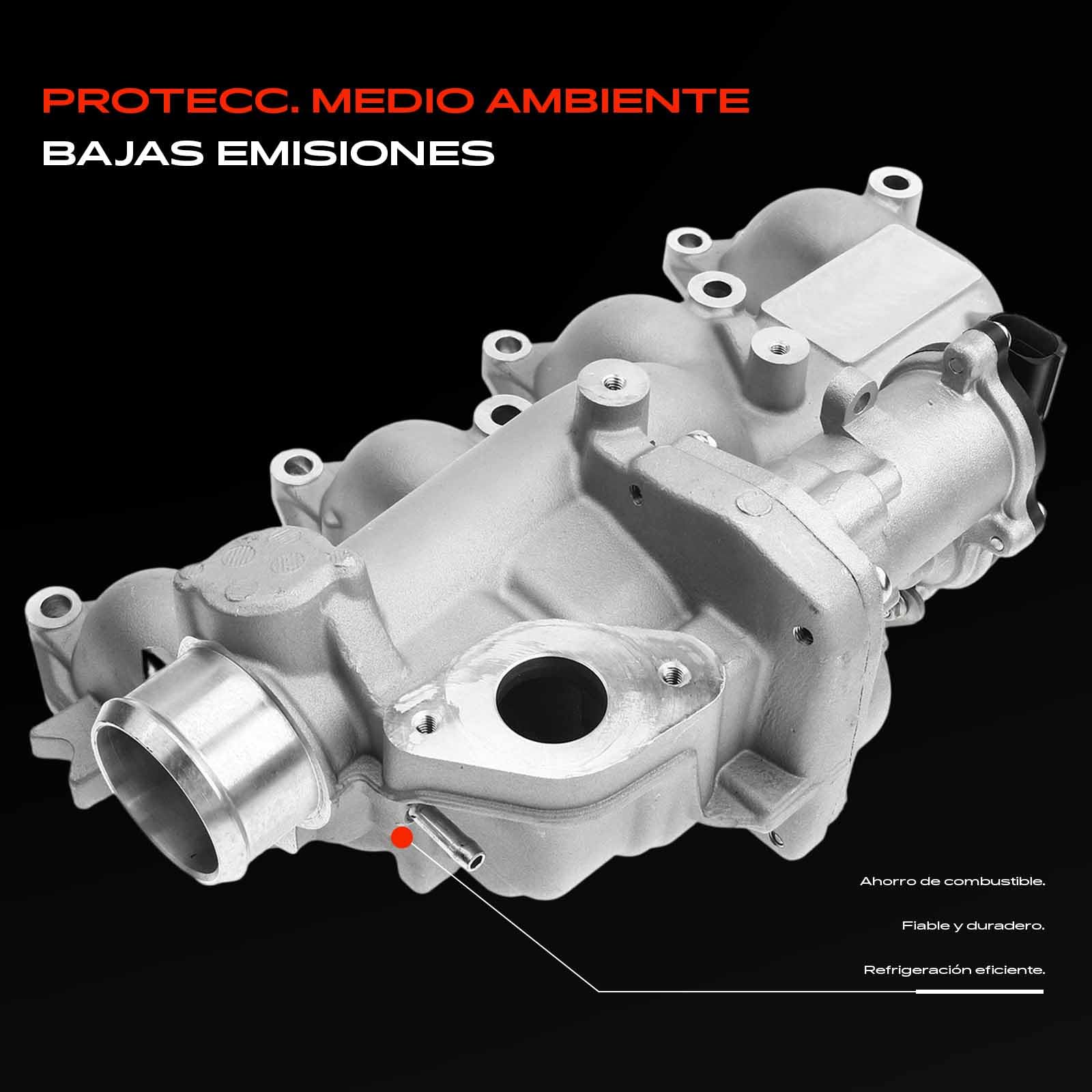 Frankberg Válvula EGR 4M5Q9424CA | Compatible con: Galaxy WA6, Torneo Focus II DA DS FFS, Mondeo IV BA7, Focus II Saloon DB DH FCH, Focus II DA DP HCP