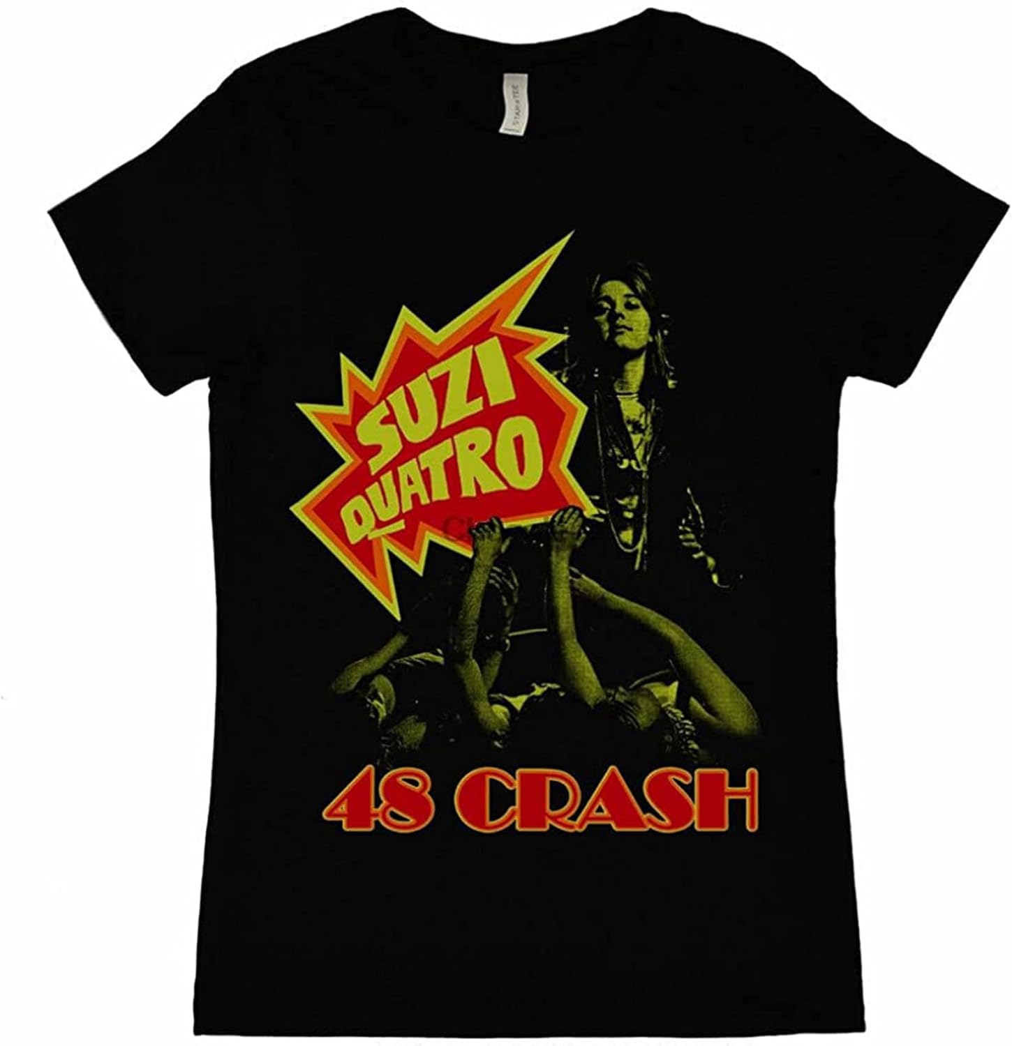 Suzi Quatro 48 Crash Men's T-Shirt Black