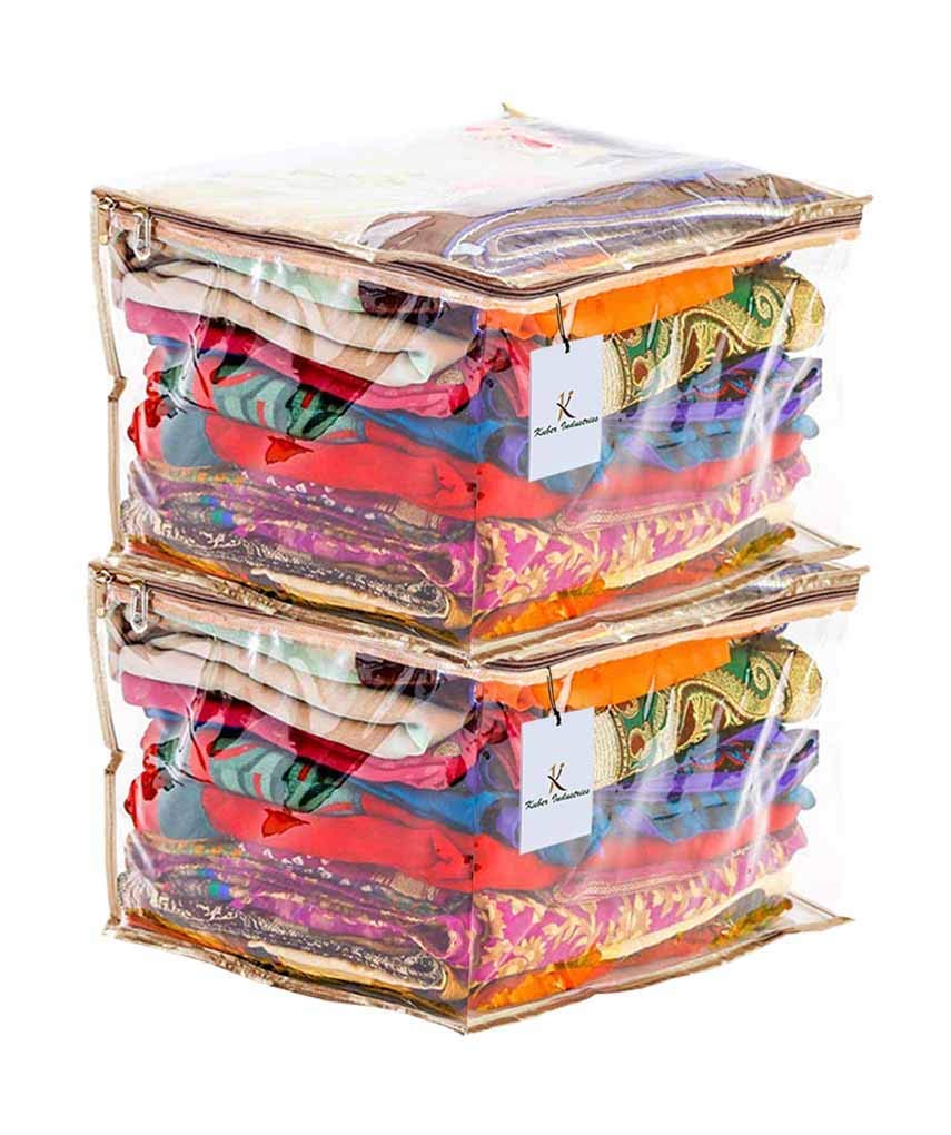See full amazon price history chart for Kuber Industries Saree Covers With Zip|Wardrobe Organizer For Clothes|Transparent Cloth Cover|Idol For Dresses, Suits, Baby Clothes|Pack of 2 (Gold) Kuber Industries Saree Covers With Zip|Wardrobe Organizer For Clothes|Transparent Cloth Cover|Idol For Dresses, Suits, Baby Clothes|Pack of 2 (Gold) (B0CFF8J5KL) Amazon Price History, Amazon Price Tracker