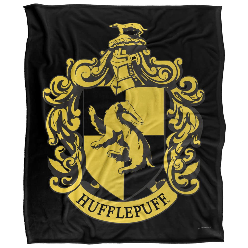 HARRY POTTER Silky Touch super miękki koc narzuta, 152 x 127 cm