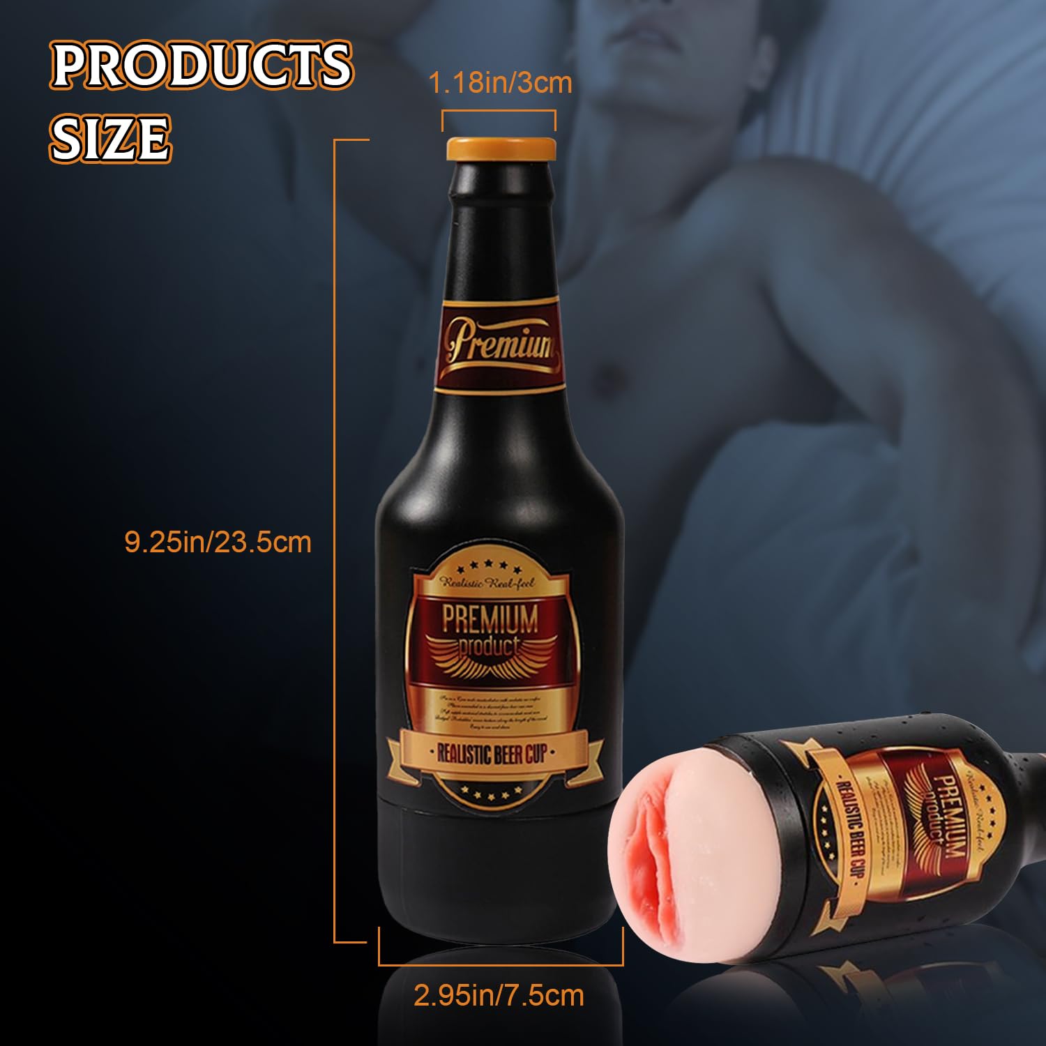 P9- Prodotti Rilassanti per Uomo con Bottiglie di Birra Squisiti e Interessanti Ṽagiṉe in Silicone ṝeale Ḿâsṯurbṯöre uṑmo Mầsturbatǒte T𝚘ils D𝚘nna Masturầzi𝚘ne Rêalistic𝚘 Uòmo Püssycầt T𝚘ys