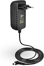 LEICKE Dymo Netzteil 9V 2A | umgekehrte Polarität +(- | Ladegerät 18W für Dymo LabelManager LM 160 Etikettendrucker & Dymo Letratag LT-100T LT-100H | Drucker, Scanner, Switch, Router