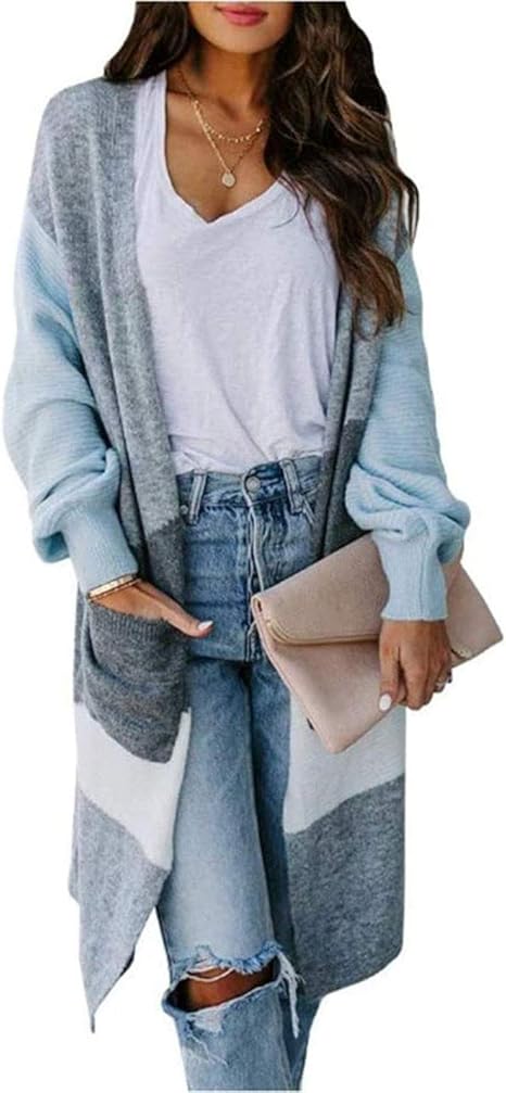 long white duster cardigan