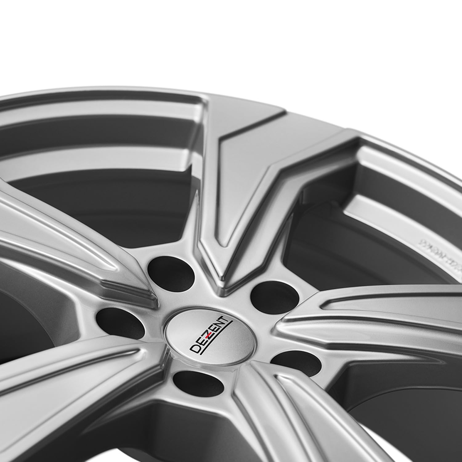 4x Dezent llantas KB silver 7.5Jx18 ET46 5x108