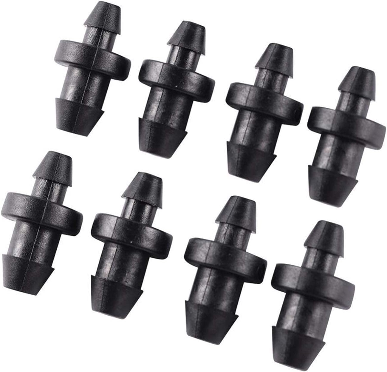 Garden Hose Connector Barbed 3mm and 4mm Hose End Plug Pipe Joint Pipe Fittings Hose