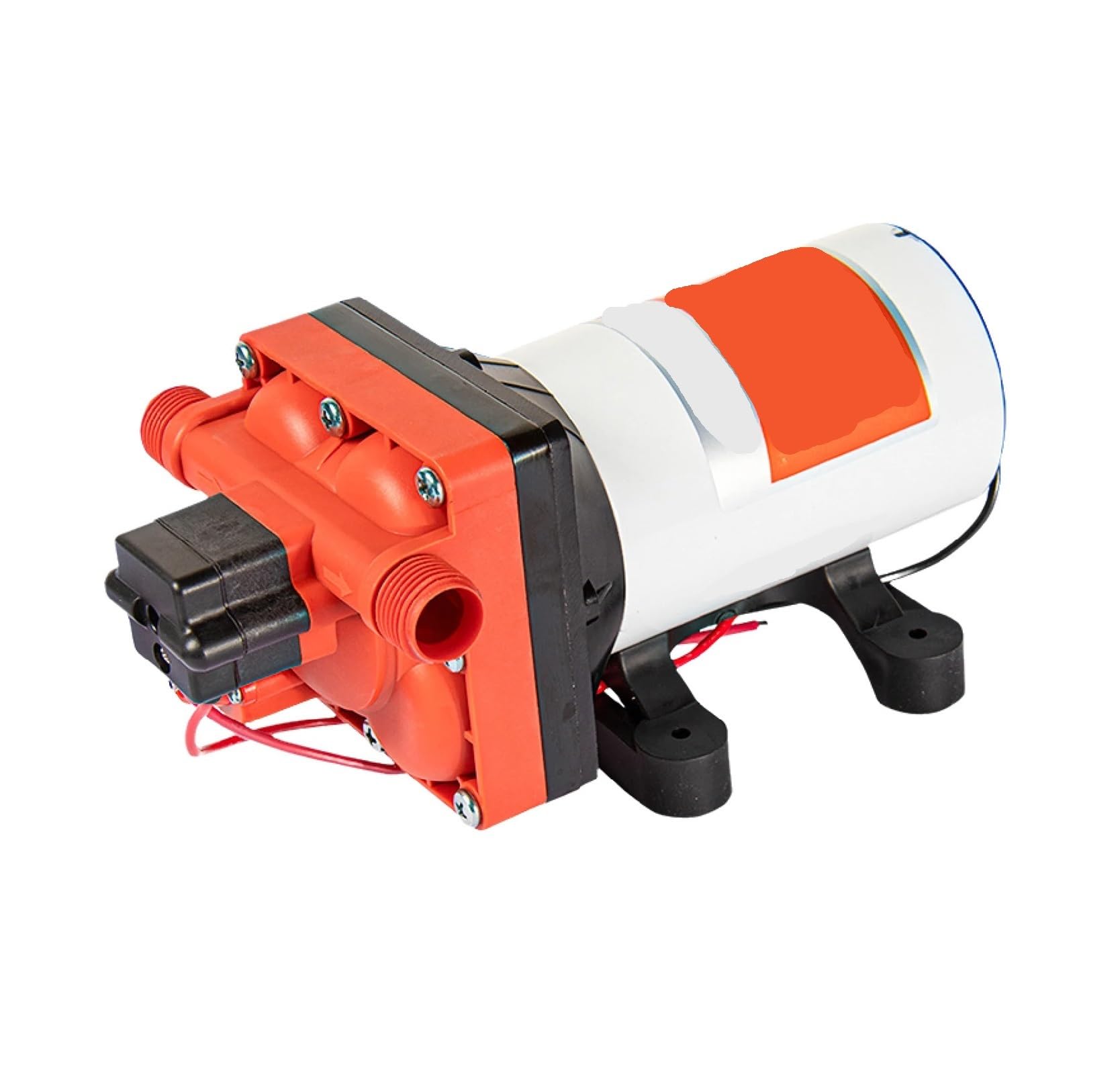 42 Series 12V 24V DC Water Diaphragm Pump, 3.0 GPM (11.3 L/min), 55 PSI, Self-Priming Water Pump(24VDC)