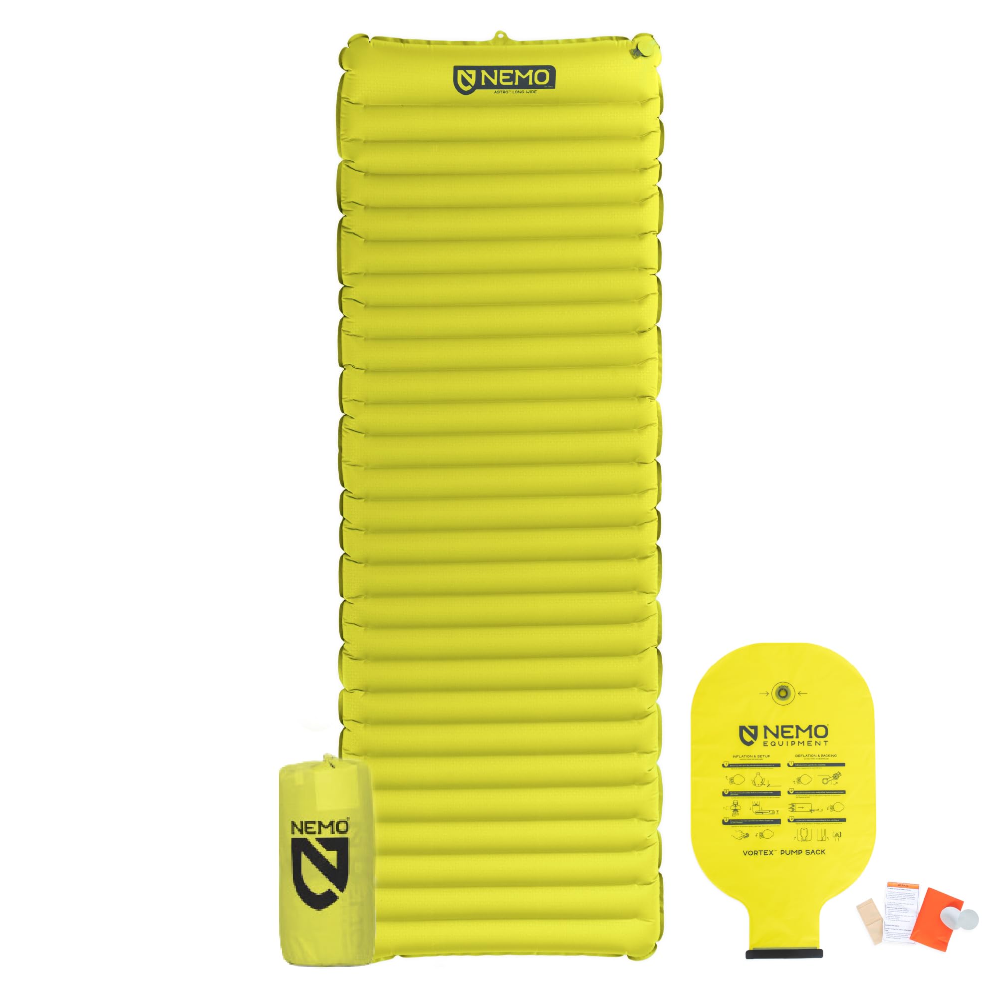 Amazon.com: NEMO Equipment Astro Sleeping Pad - Long Wide - Lumen