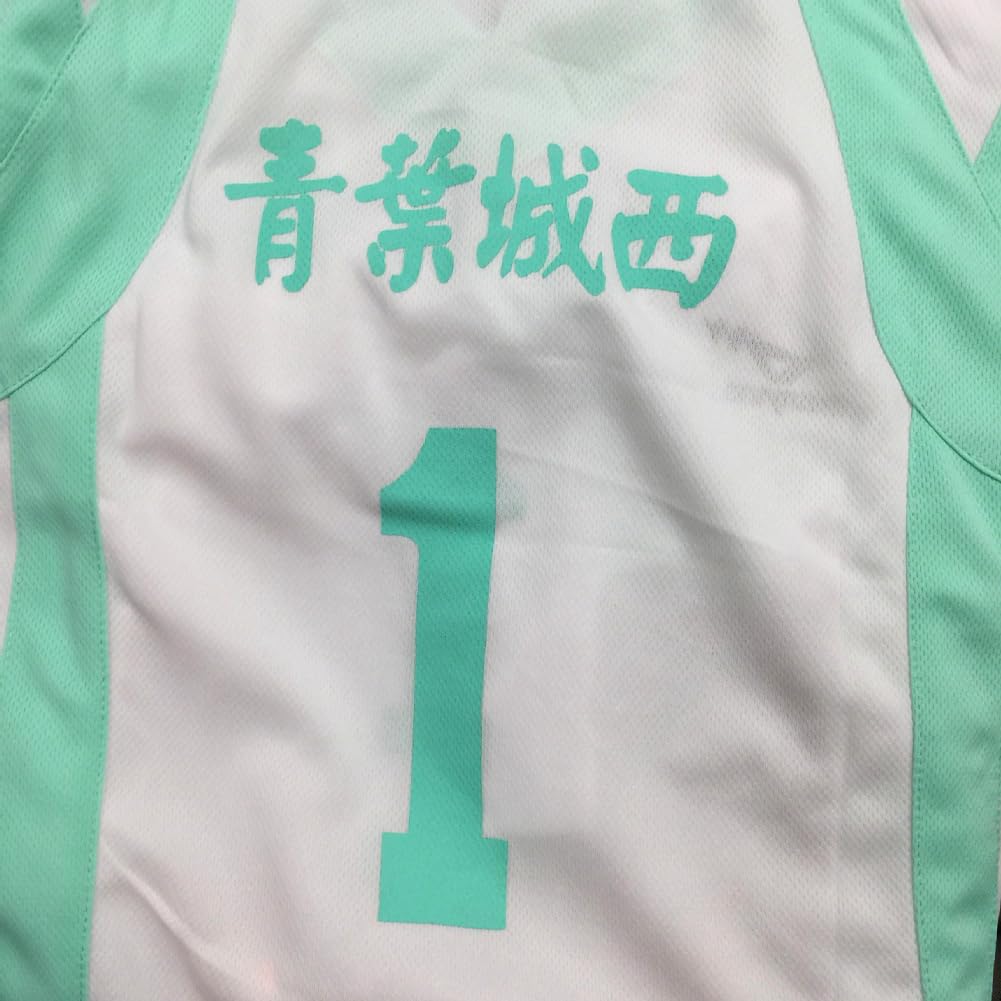 Haikyuu Nekoma Haut Volleyball Jersey Oikawa Tooru/Kuroo Tetsurou/Kozume Kenma T-shirt manches courtes + short Anime Game Suitset