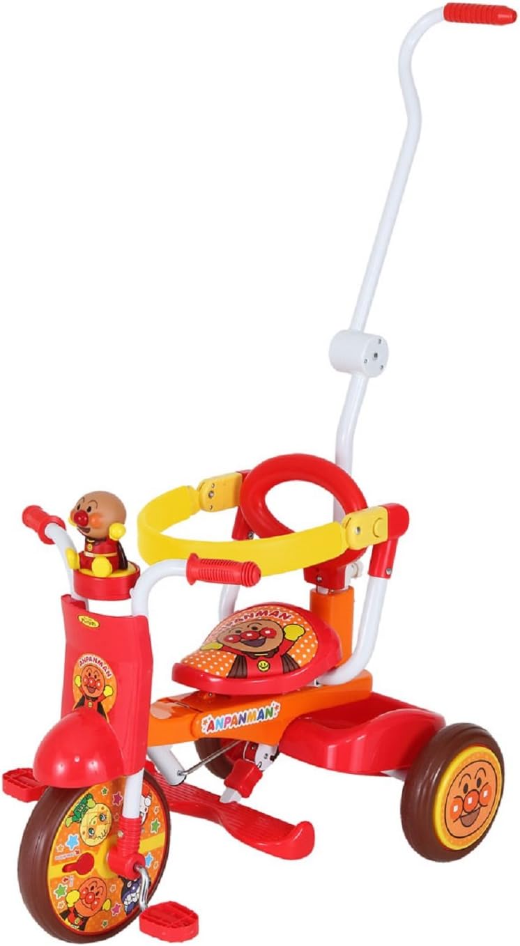 新品☆NEWブザー付おでかけ三輪車アンパンマンSPおしゃべり付♪お散歩