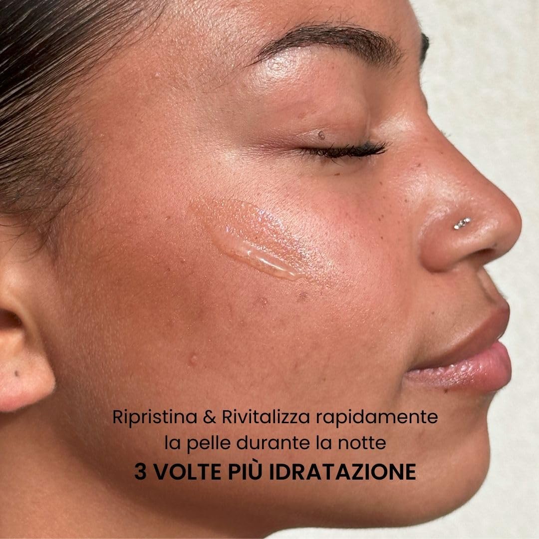 Kleem Siero Acido Ialuronico Viso Idratante e Rimpolpante con Acido Ialuronico all’1.8% – Siero Viso Antirughe ad Alta Efficacia per una Pelle più Elastica - Bio & Vegano - Idratazione 24H