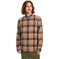 Quiksilver Maglione Motherfly Plaid LS Shirt Marrone S