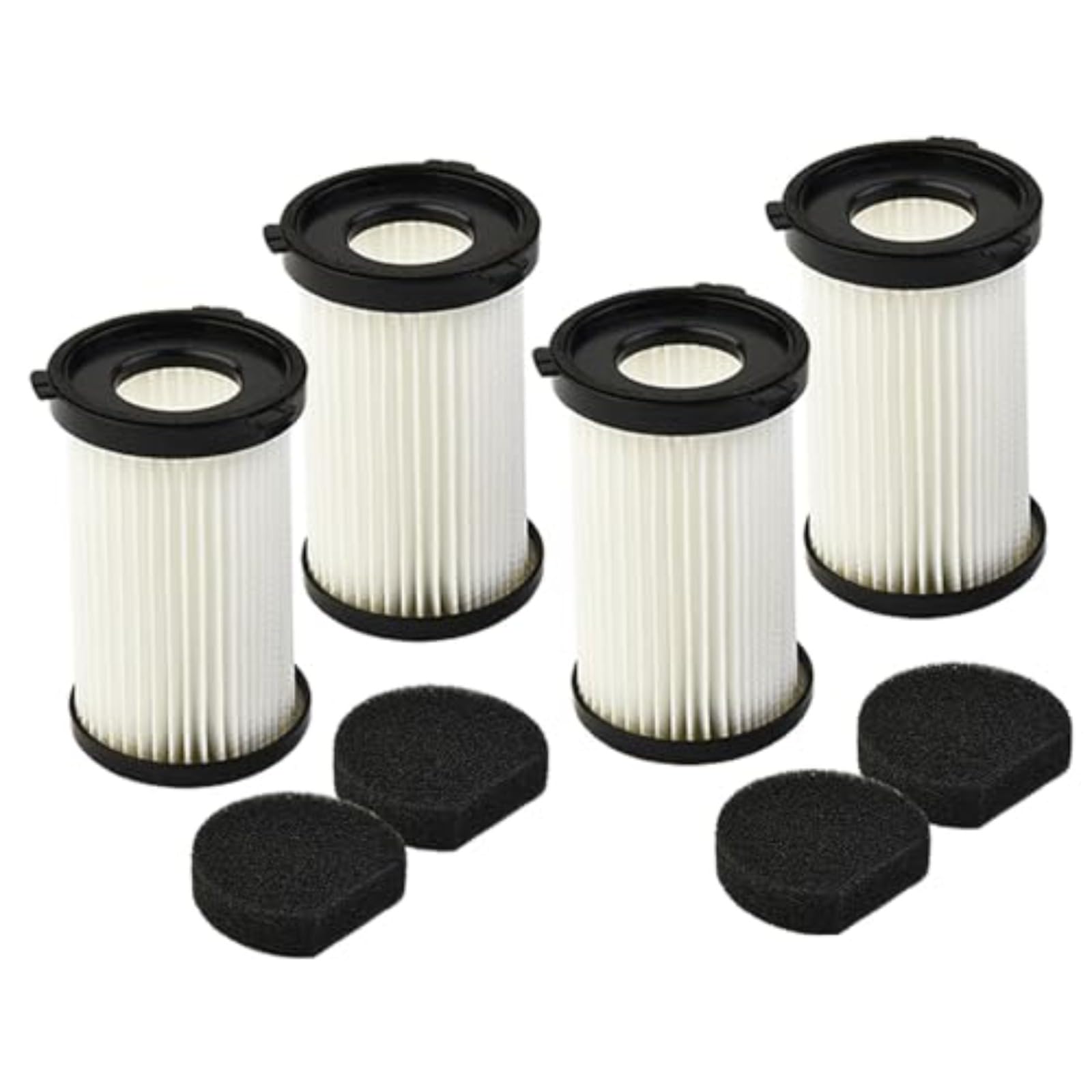 4 HEPA Filters Vacuum Filter Kit for Cecotec for Conga Thunderbrush 520 550 560 E for Handyforce 2761 2759 Vacuum Cleaner for Handy Force RBT Electric Broom