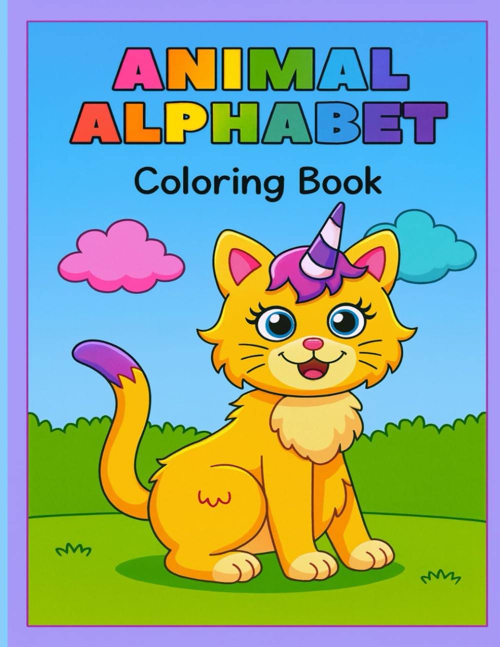ALPHABET ANIMALS COLORING BOOK: COLORING BOOK