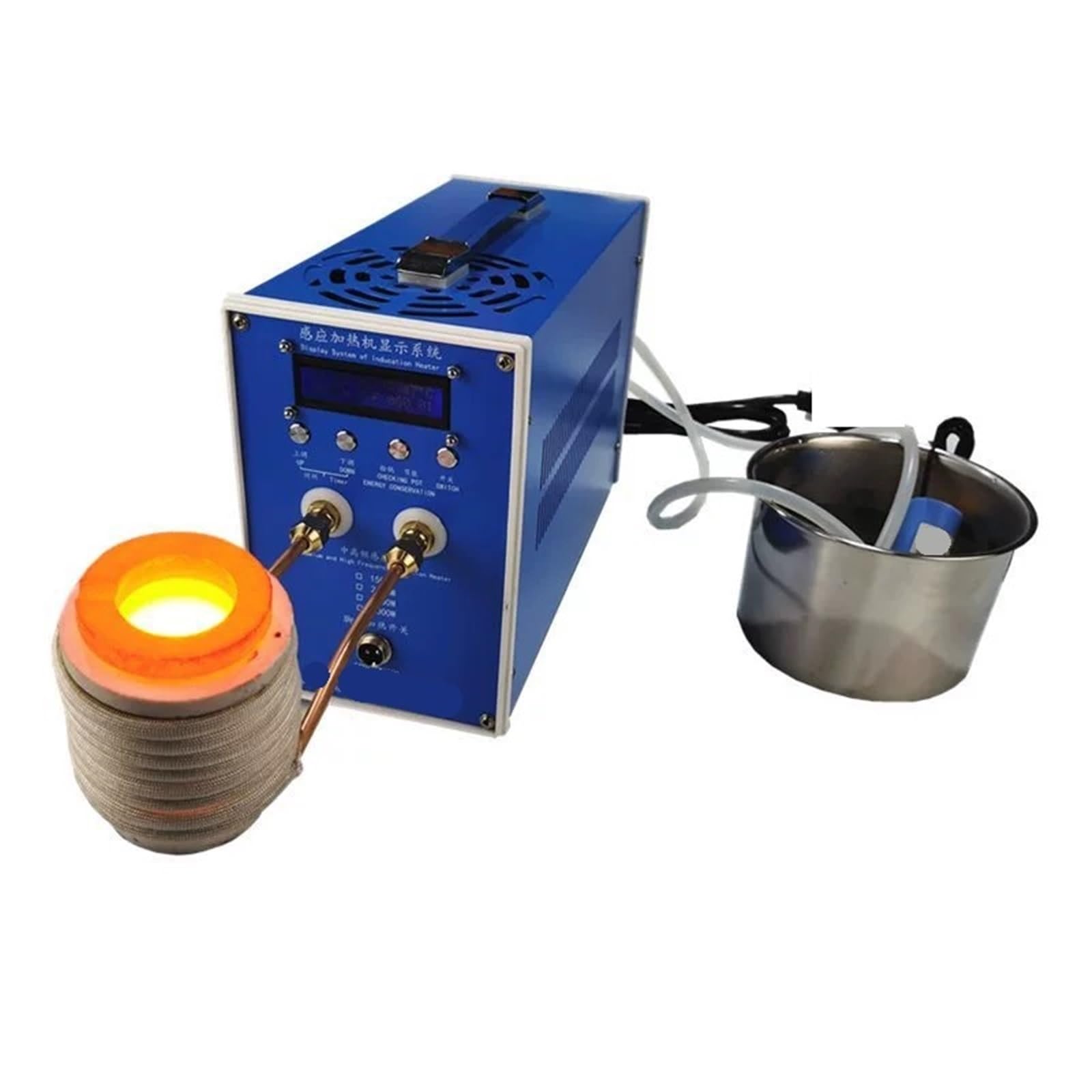 Induction Heater High Frequency, Quenching and Annealing Equipment Welding Machine Metal Melting Furnace 6KW