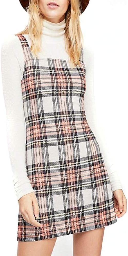 Free people plaid dress Clearance