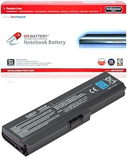 DR. BATTERY PA3817U-1BRS Battery Compatible with Toshiba Satellite C670 C675 L600 L650 L700 L750 Battery PA3817U-1BAS PA3818U-1BRS PA3819U-1BRS PA3816U-1BAS [10.8V / 48Wh]