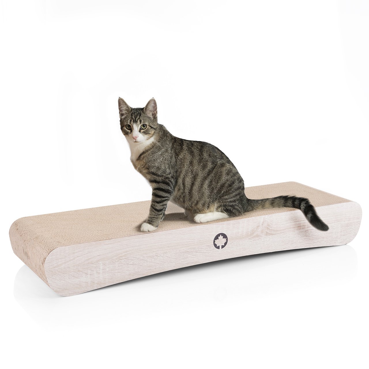 CanadianCat Company | Jumbo Wave XXL - Natur Holzoptik