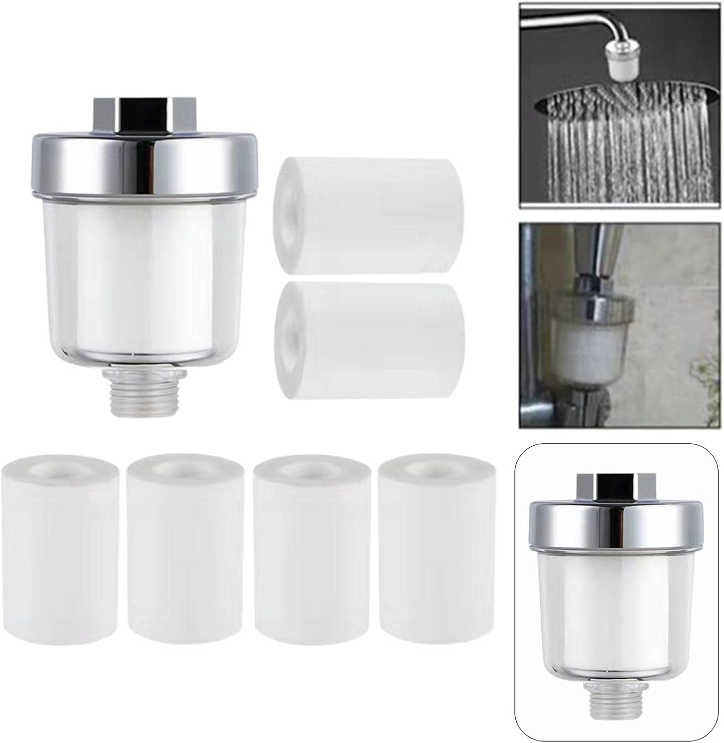 CALANDIS™ Faucet Clean Purifier Filters Kitchen Faucets Purification for Home Bathroom with 2 Filter Cotton | Water Filters | Small Kitchen Appliances | Kitchen, Dining & Bar