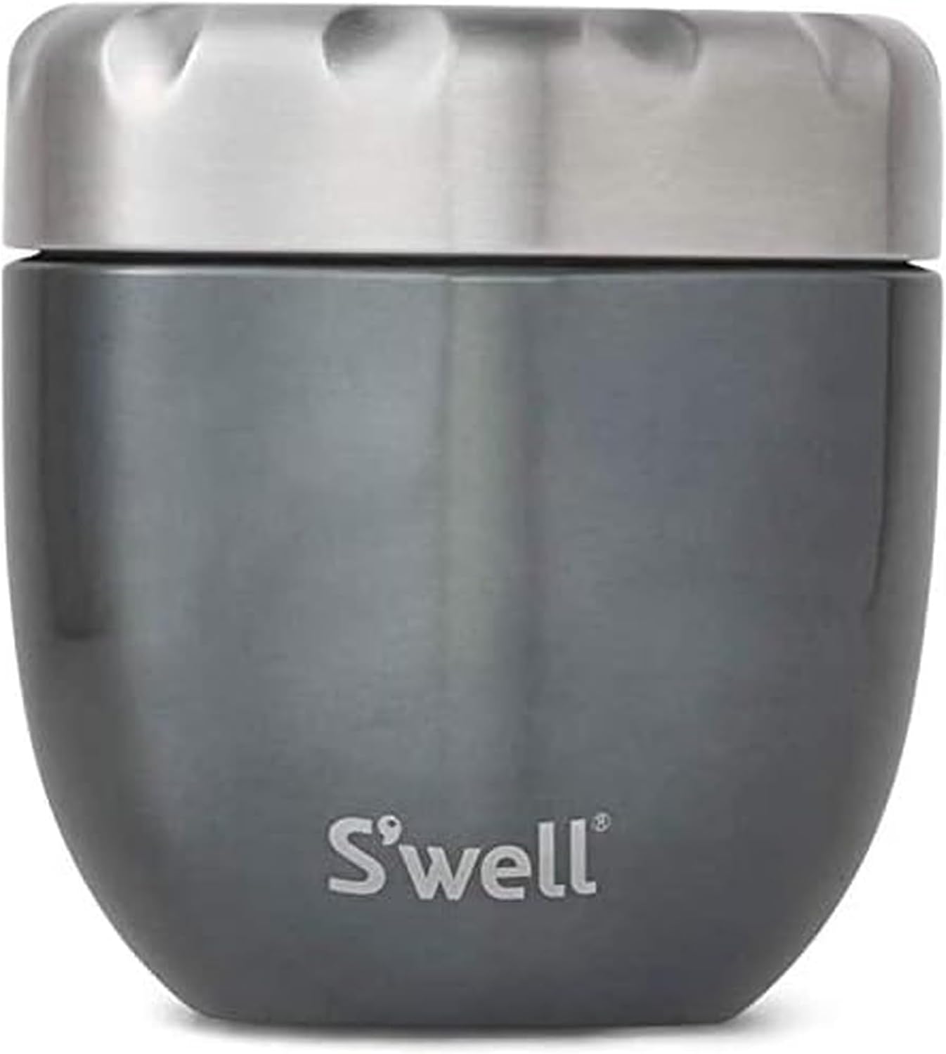 S'well Stainless Steel Food Bowls - 21.5oz - Azurite Eats - Triple-Layered Vacuum-Insulated Containers Keeps Food Cold for 11 Hours and Hot for 7 - Condensation-Free, Leak-Free and Dishwasher-Safe