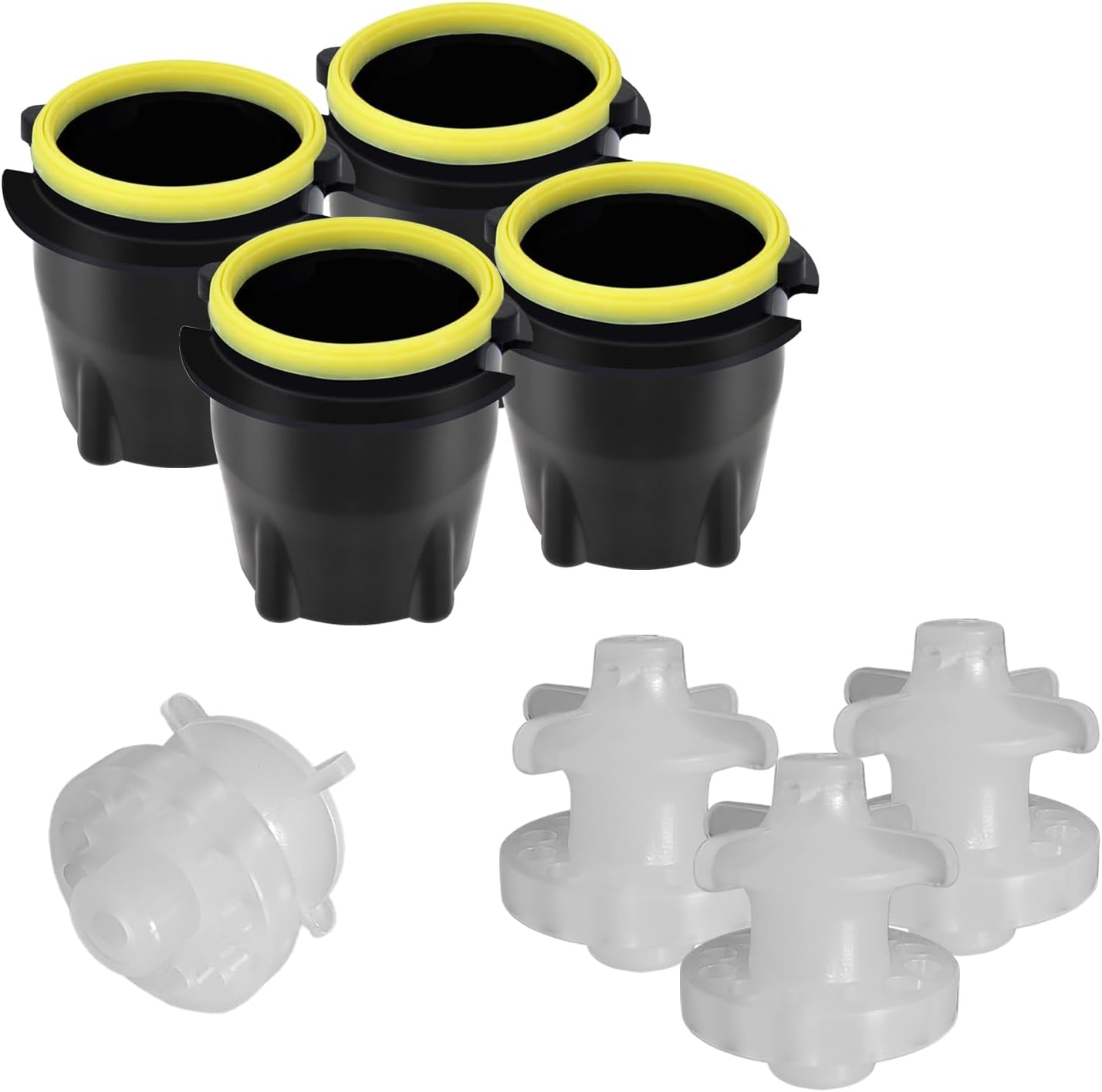 4pcs LEV 3.0 Soda Valve Nozzle 28545 Diffuser 28368 Internal Mixer Part,For Cola Machine Inner Outer Valves Repair or Replacement (4)