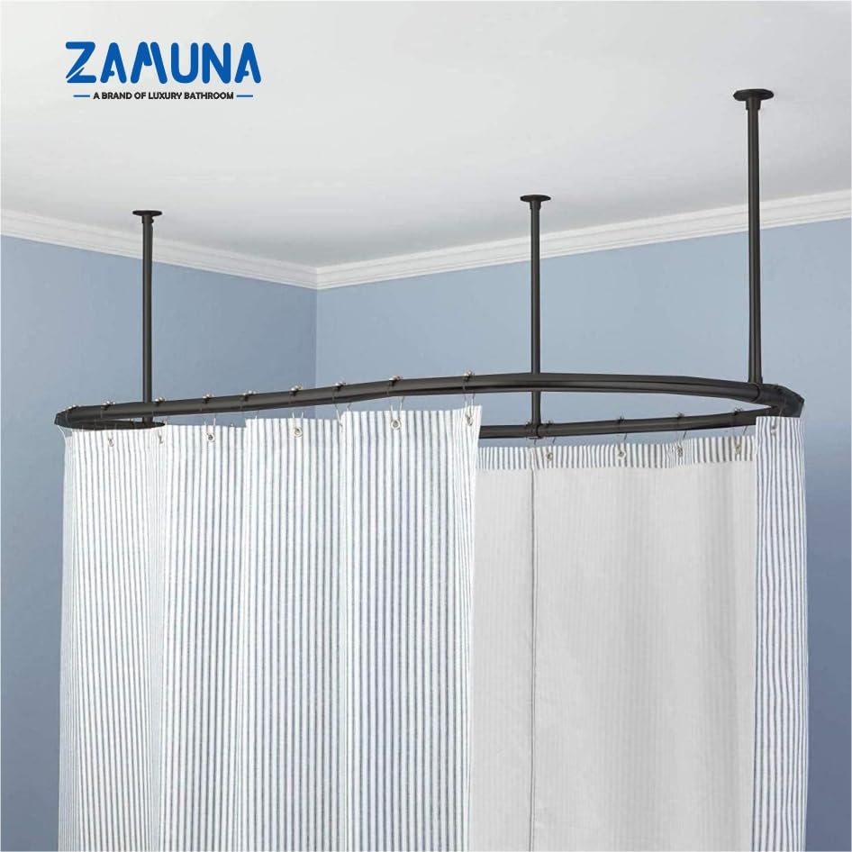 Barras Para Cortinas Barra De Cortina De Ducha De Acero Inoxidable, Barra  De Resorte Barra Ducha, image size:946x946
