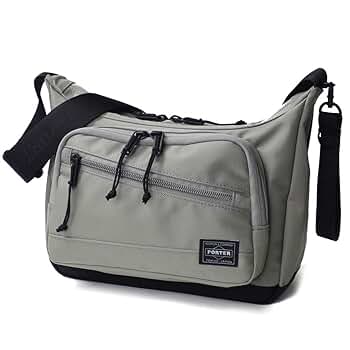 PORTER FRONT ショルダーバッグ L グレー Amazon | [ポーター]PORTER フロント FRONT ショルダーバッグ
