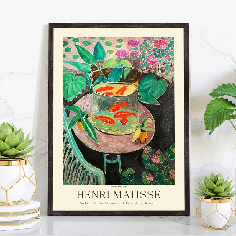 Póster de Henri Matisse, impresiones de Matisse para galería de museo, póster de exposición de galería de museo, pinturas de Henri Matisse, obras de