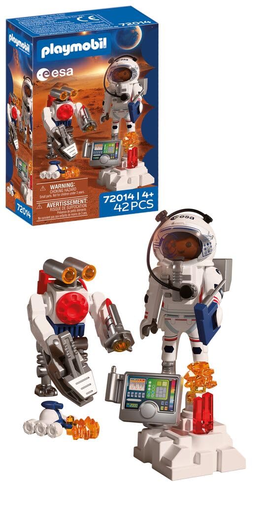 Playmobil Esa: Astronaut With Robot 72014