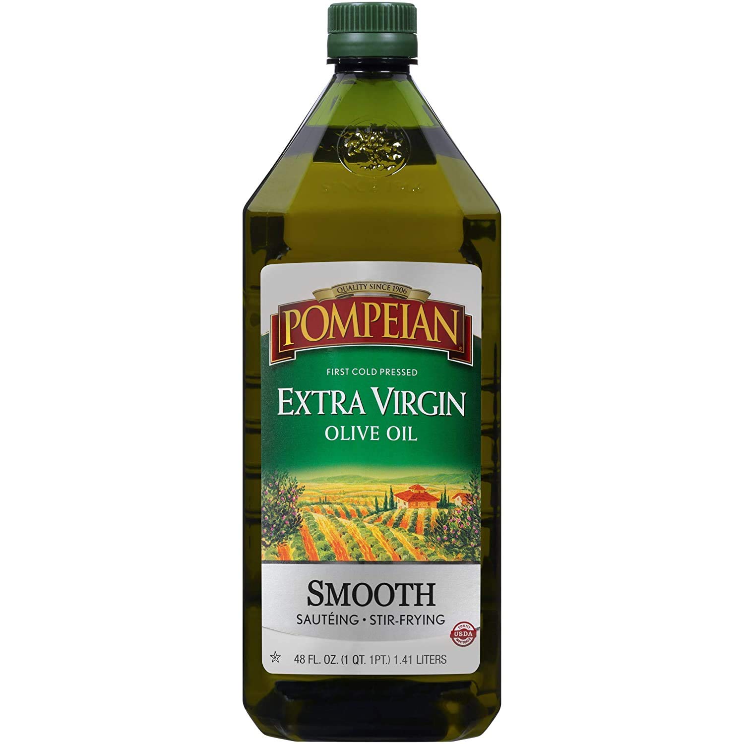Buy Pompeian Smooth Extra Virgin Olive Oil, First Cold Pressed, Mild
