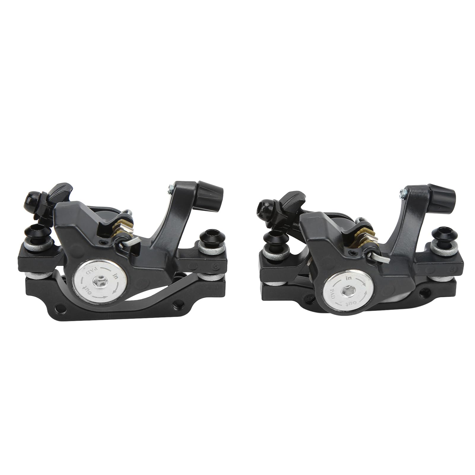 Étrier de frein à disque haute performance, pour VTT, conception monobloc, alliage d'aluminium, fabrication précise, pièces remplaçables, bouton de réglage fin