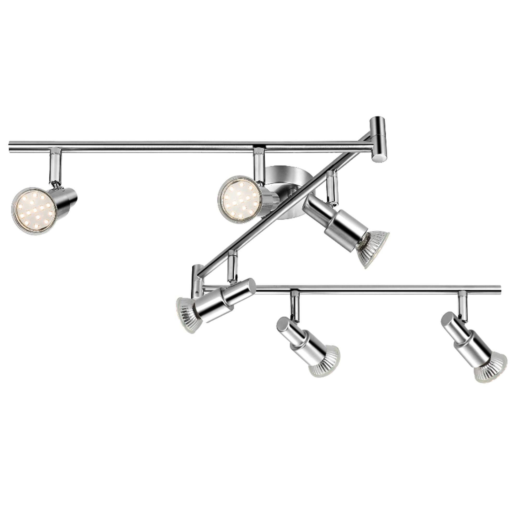 IMPTS LED Deckenleuchte Deckenlampe 6-flammig