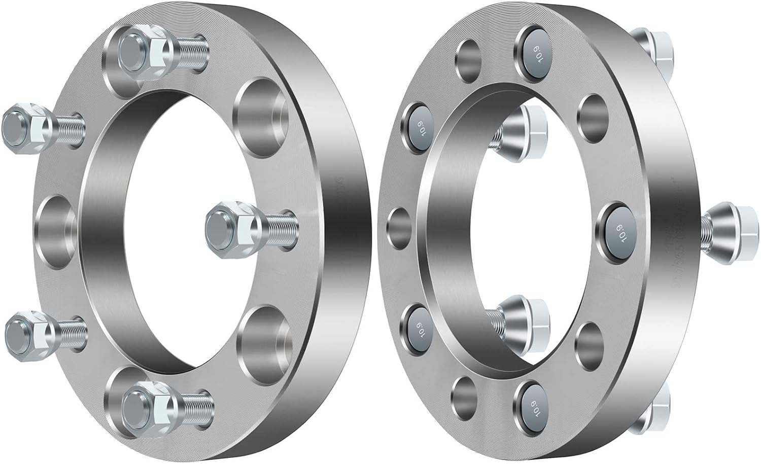 ECCPP 5x5.5 to 5x5.5 Wheel Spacers 1 inch 5x139.7mm fit for 1997-2001 for Dodge Ram 1500 Van| 1992-2002 for Ford E-150 Econoline| 2003-2005 for Ford E-150 Club Wagon-2PCS