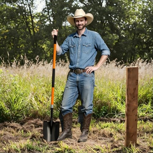 Pala de Jardín Resistente KOLEIYA con Mango de Fibra de Vidrio 57 pulgadas miniatura 2