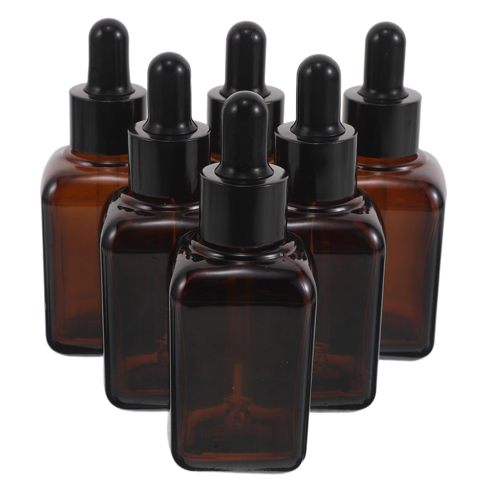 20 Szt. Szt Buteleczek z Kroplomierzem Brązowe Szkło Do Olejków Eterycznych Serum i Kosmetyków Precyzyjne Dozowanie Przenośne i Odporne Światło Do Aromaterapii i Pielęgnacji Skóry