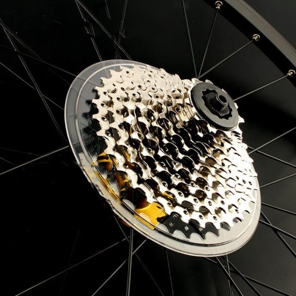 Protezione Per Raggi Ruota Libera In ABS – Copertura Trasparente Per Cassetta, Diametro 14 Cm, Adatta A Mountain Bike E Bici Da Strada