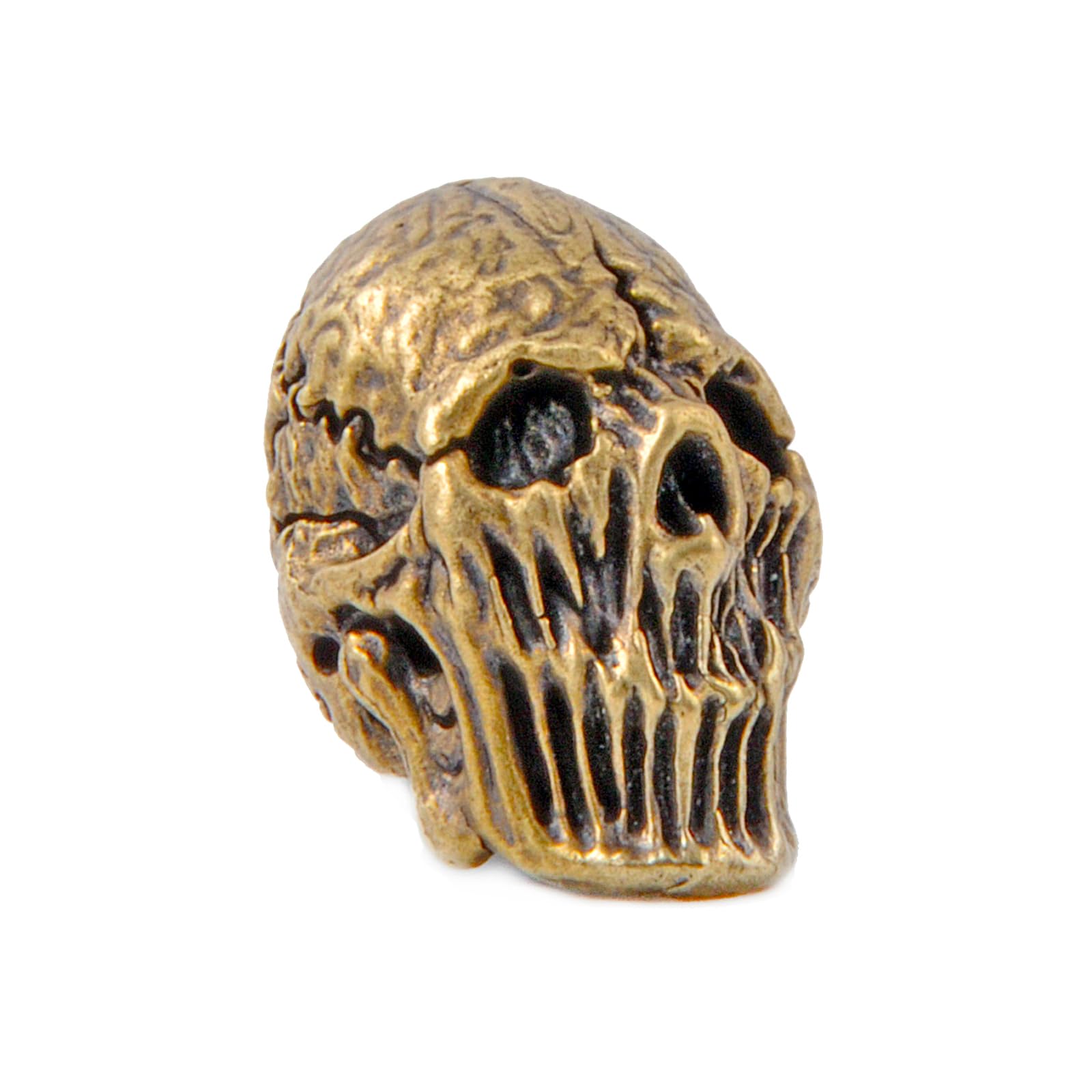 FLAMEDUKE Knife Lanyard Beads - Lost-Wax Cast Paracord Bead for Knife, 550-Slot, Paracord Beads for EDC Rigging, Survival Mods & Zipper Tactics | Men's Gift Kit (FD-034-Y)