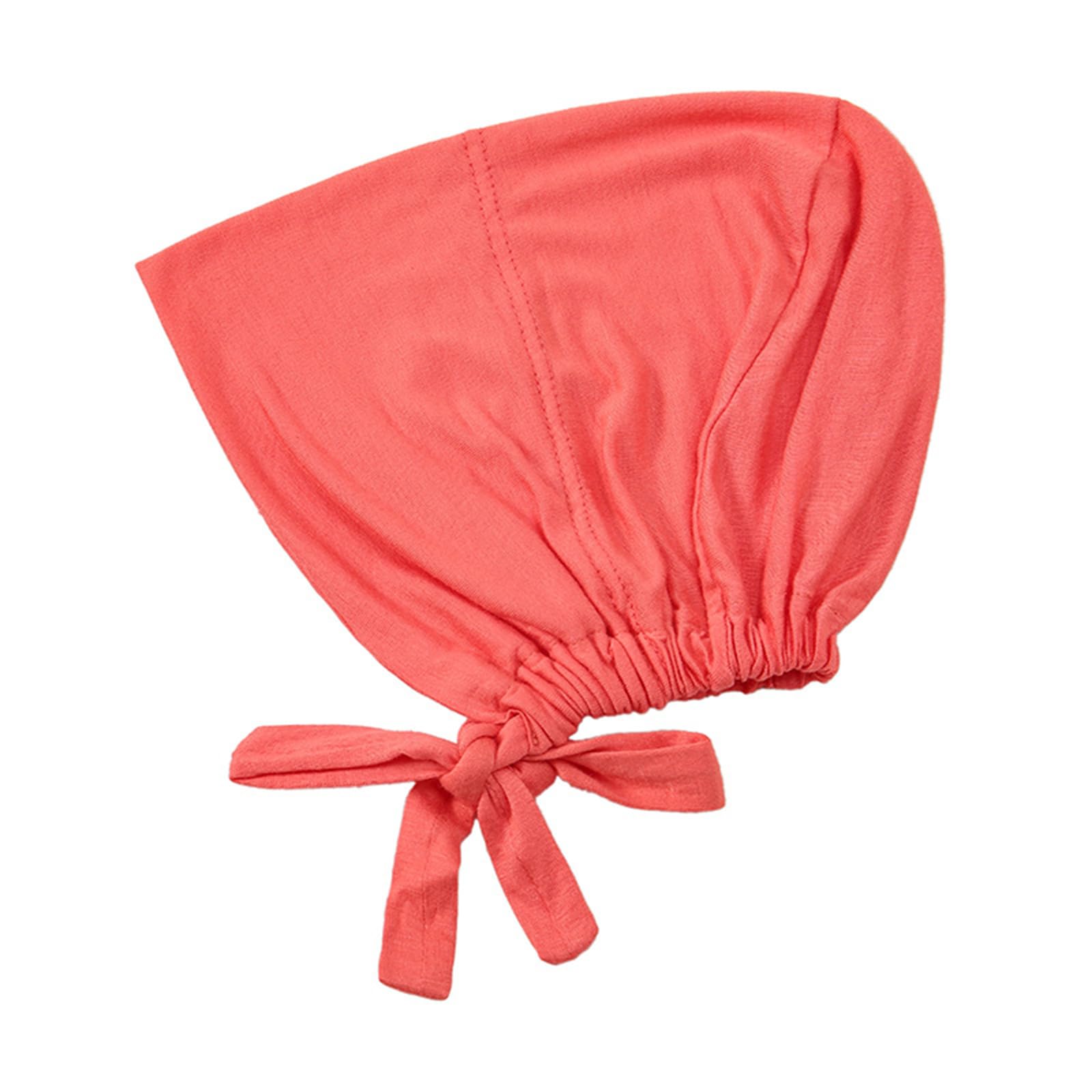 XuQiZZpp Soft & Breathable Hijab Hat Elastic Tie Back Bonnet Religous Headwrap for Women Enjoy Comfort and Fashion