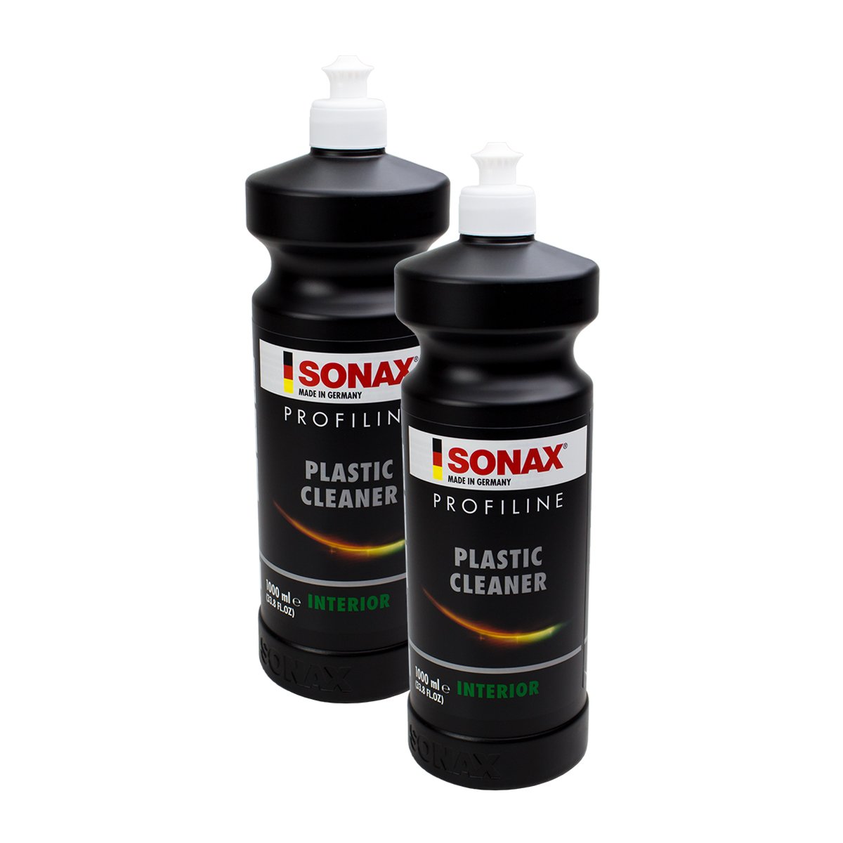 SONAX 2 x 02863000 PROFILINE Plastic Cleaner Interior Plastic Cleaner Plastic Cleaner Interior 1L