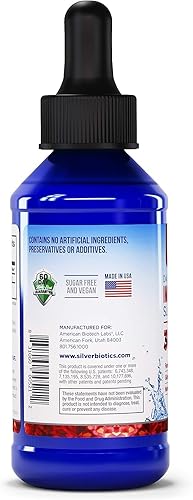 Miniatura 3 de Silver Biotics Liquid 30 PPM patentado Multivalent SilverSol Technolology  Bio-Hacking Inmune Building Natural Support  Gotero de 4 onzas