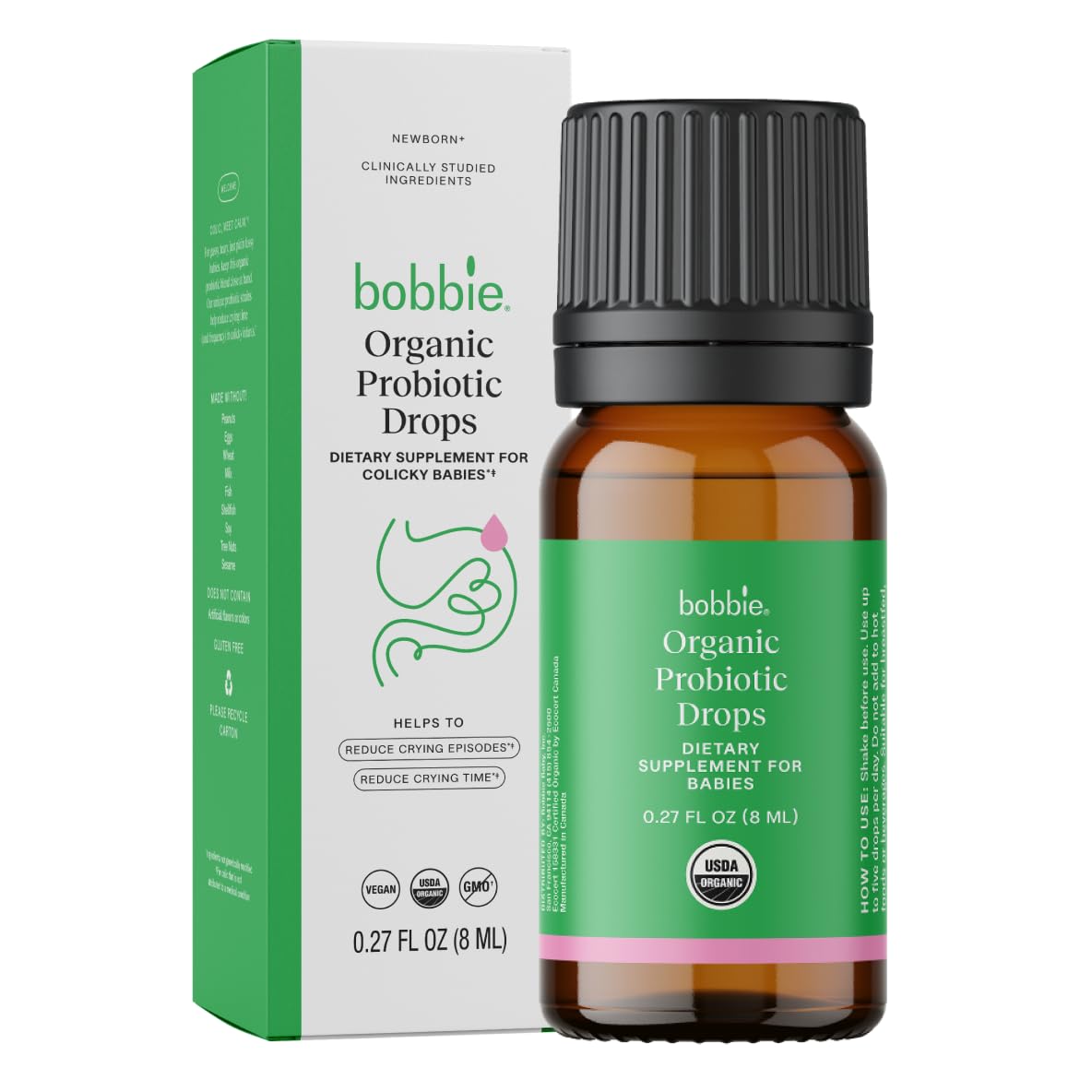 Bobbie Organic Baby Probiotic Drops