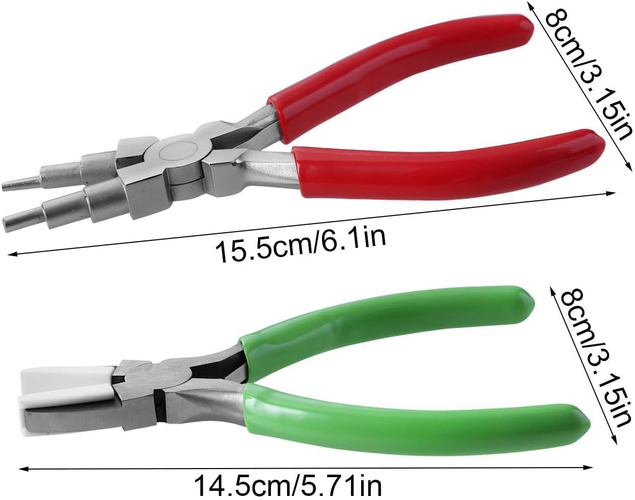Jewelry Pliers - Wire Wrapping and Shaping Tool - Ergonomic Crafting Handle image 2