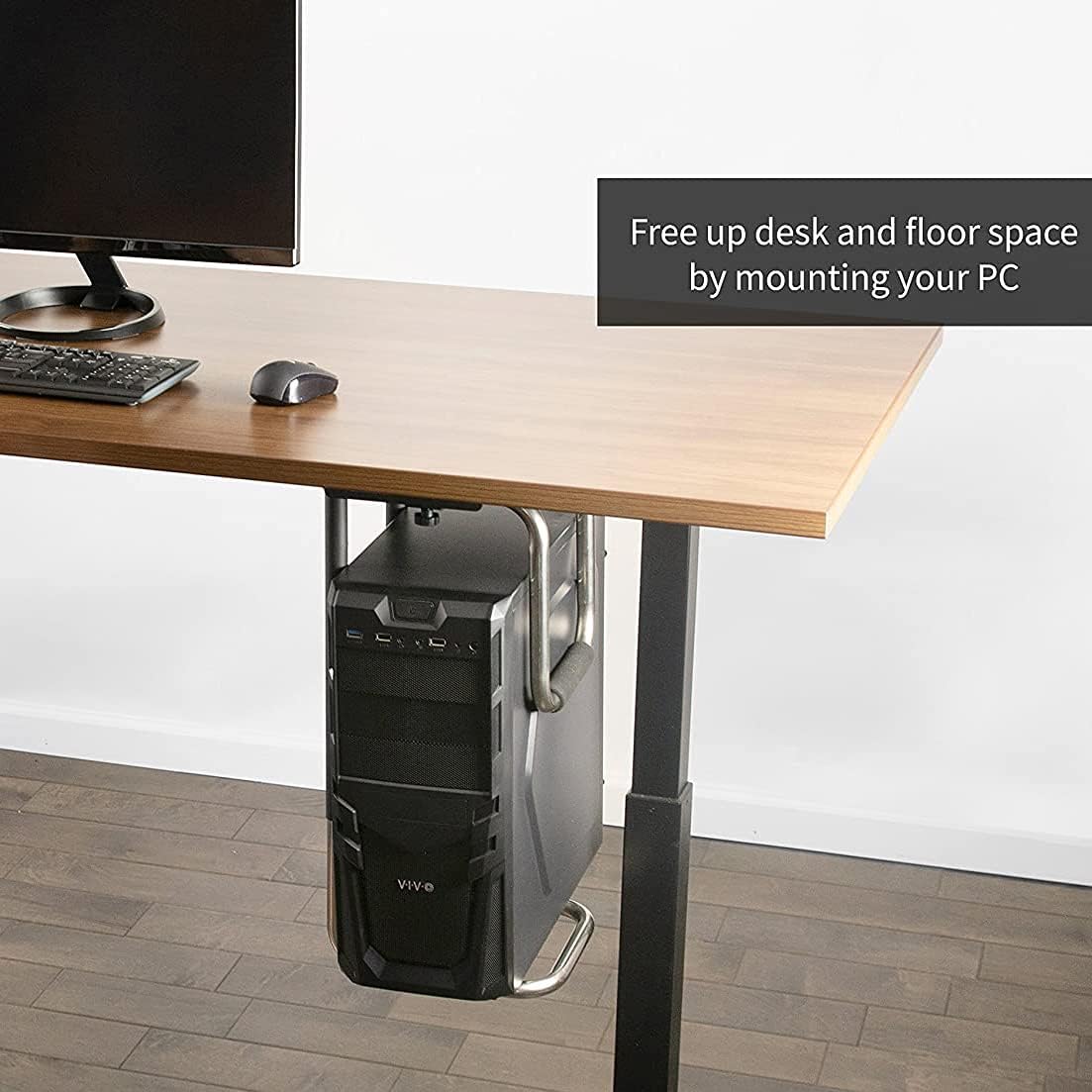 New Product VIVO Heavy Duty Adjustable Under-Desk PC Mount Computer Case Holder Supports up to 66 lbs, MOUNT-PC04A Get Popular Offer VIVO Heavy Duty Adjustable Under-Desk PC Mount Computer Case Holder Supports up to 66 lbs, MOUNT-PC04A