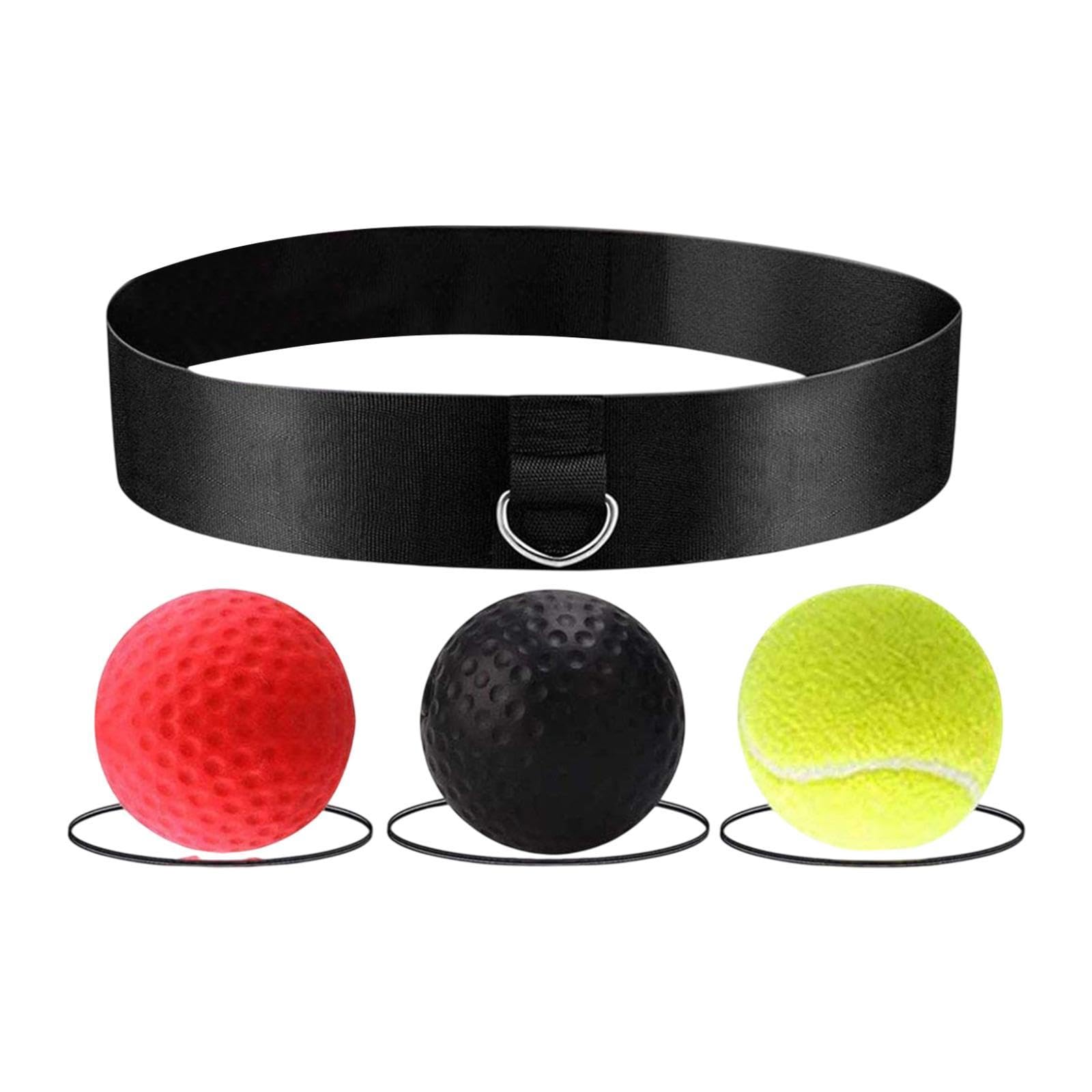 Boxing Reflex Ball Headband Set Workout Boxing Gear Exercise MMA React Balls| Sports Equipment | Outdoor Sports Gear | Exercise Gear-image-44