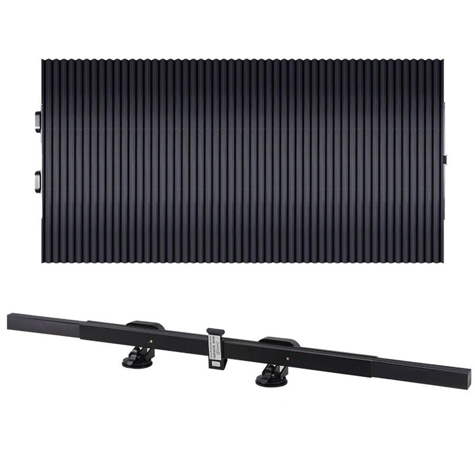 Coche Protector Solar Para Parabrisas Parasol Retráctil Parabrisas Coche Con Ventosas Plegable Para Ventana Delantera Trasera Con Protección Solar Bloqueo UV Verano Parasol Coche Parabrisas(80cm-Lorry
