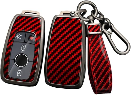 ontto Funda para llave de automóvil para Mercedes Benz Clase E, Clase G, Clase S, W213 2017 en adelante, cubierta de llave de coche, carcasa de