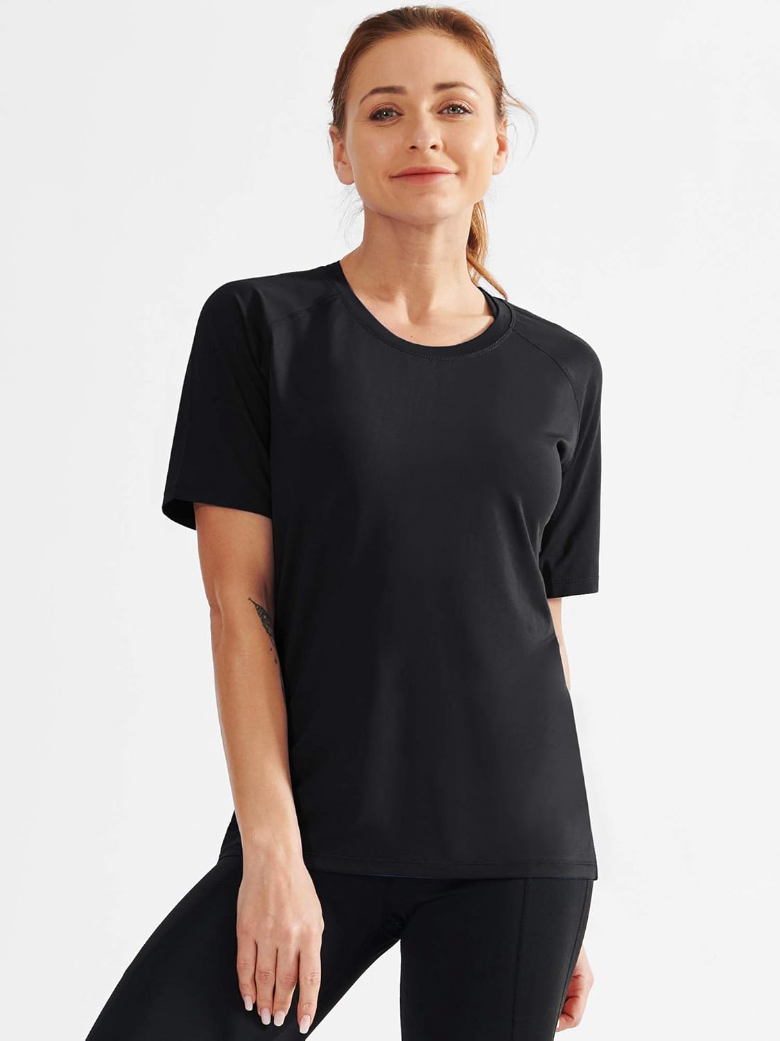 CADMUS Women's Workout Shirt for Running Yoga Short Sleeve at  Women’s Clothing store