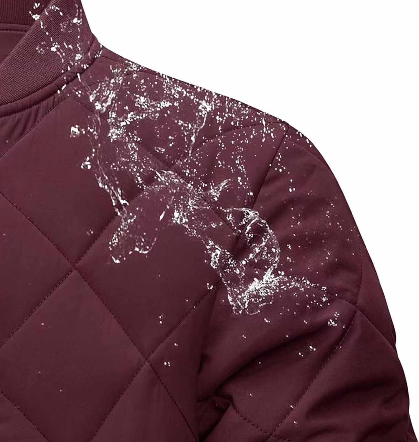 Men's Bomber Jacket Puffer Zip Up Thermal Quilted Warm | Men's Bomber Jacket Puffer Zip Up Thermal Quilted Padded Lightweight Warm Jackets Casual Spring Fall Winter Coat