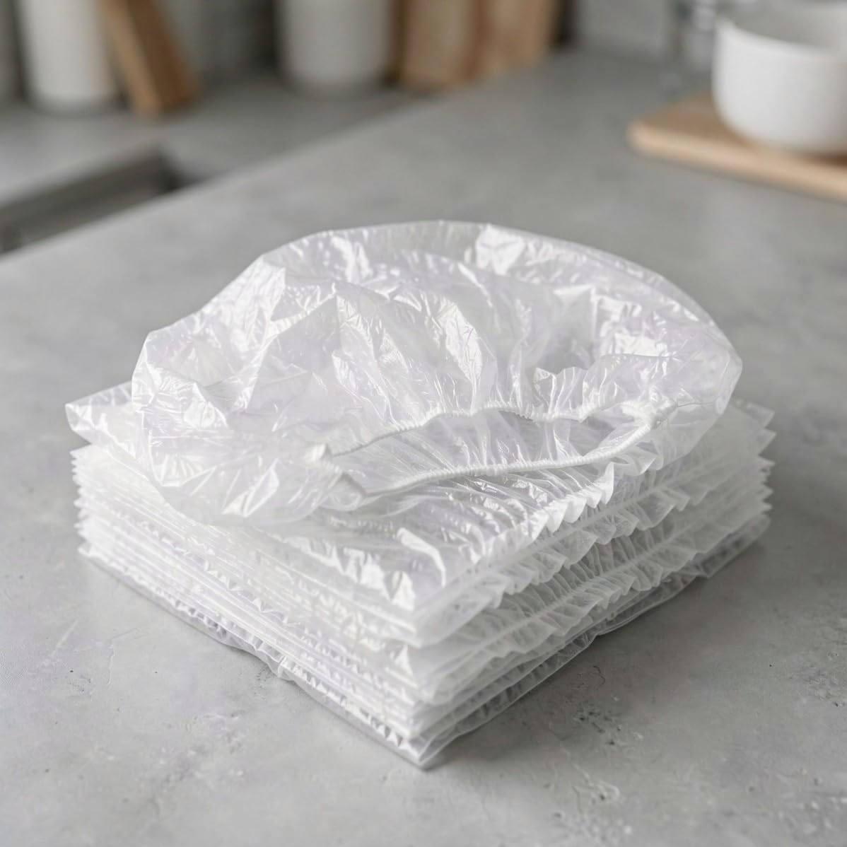 60pcs Bread Maker Appliance Cover with Elastic Bottom, PE Dust Guard